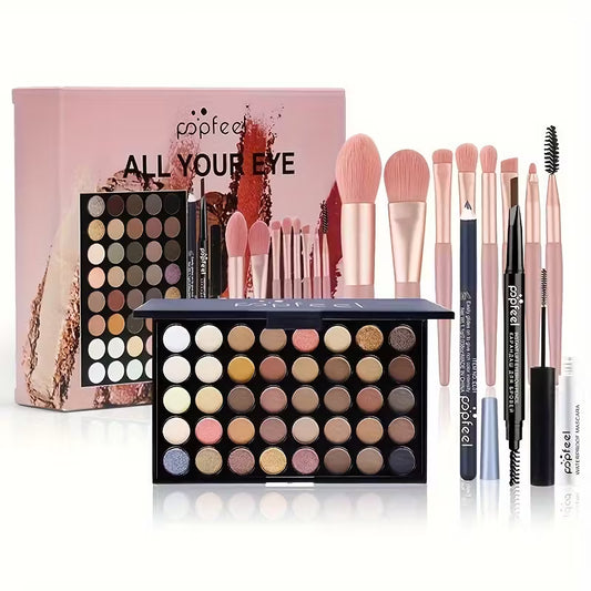 40 Color Eye Shadow Makeup.