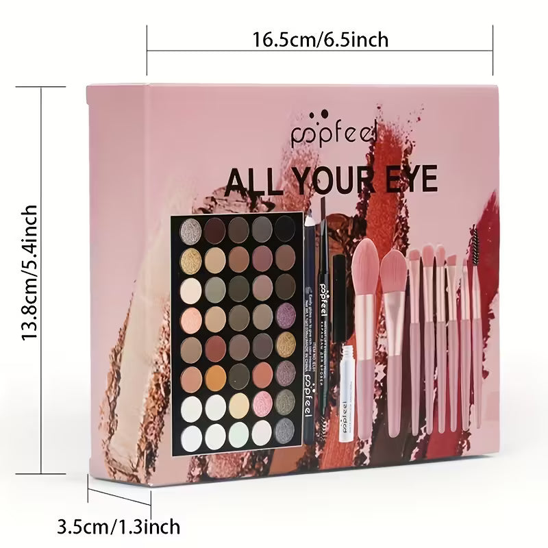40 Color Eye Shadow Makeup.