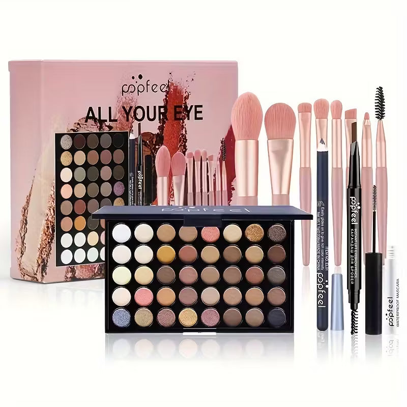 40 Color Eye Shadow Makeup.