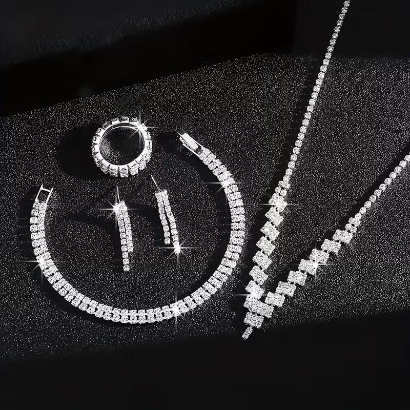 4PC Minimalist V-Shape Jewelry Set