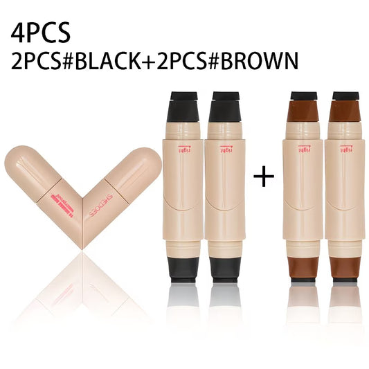 4pc Double-Ended Winged Eyeliner Stamp Set.