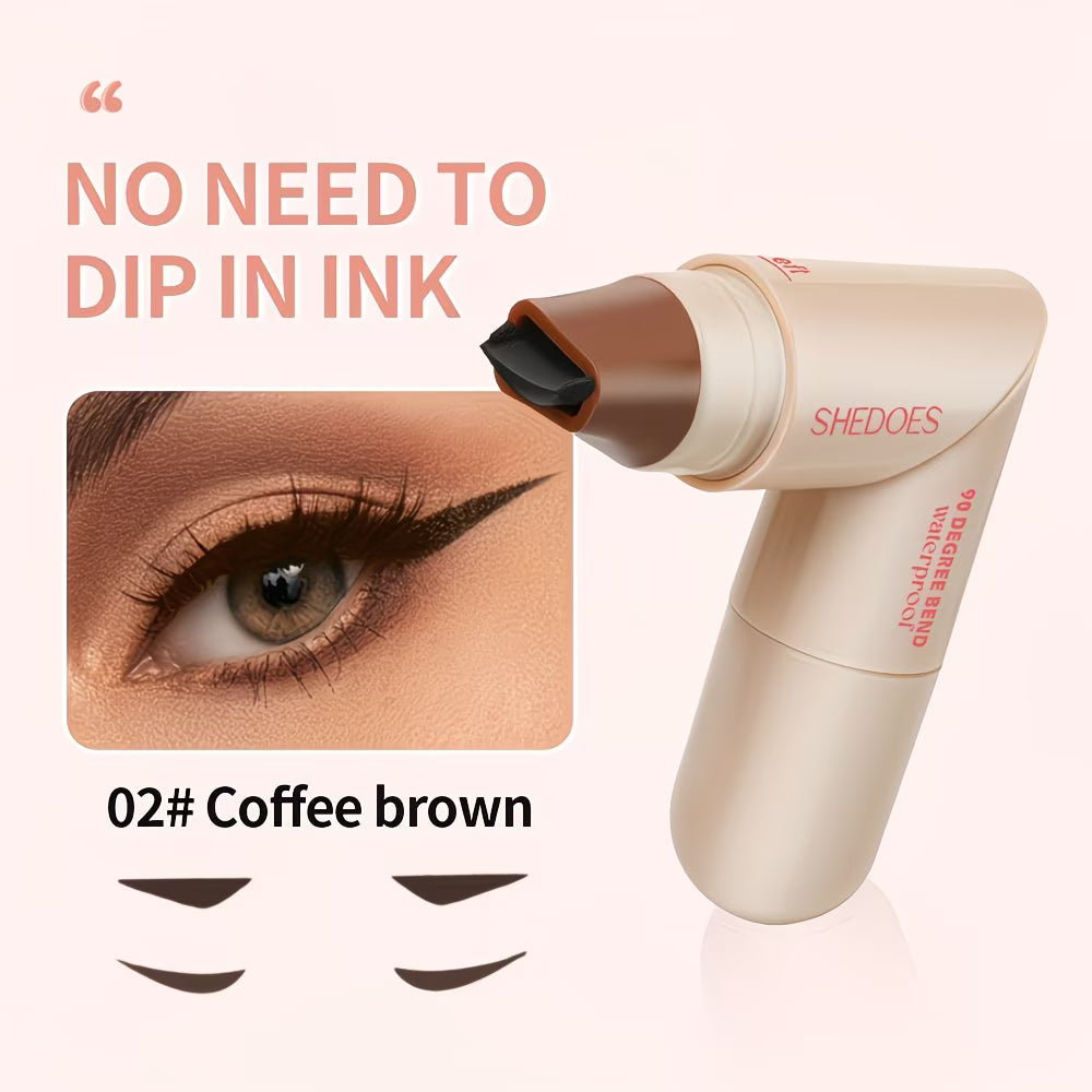 4pc Double-Ended Winged Eyeliner Stamp Set.