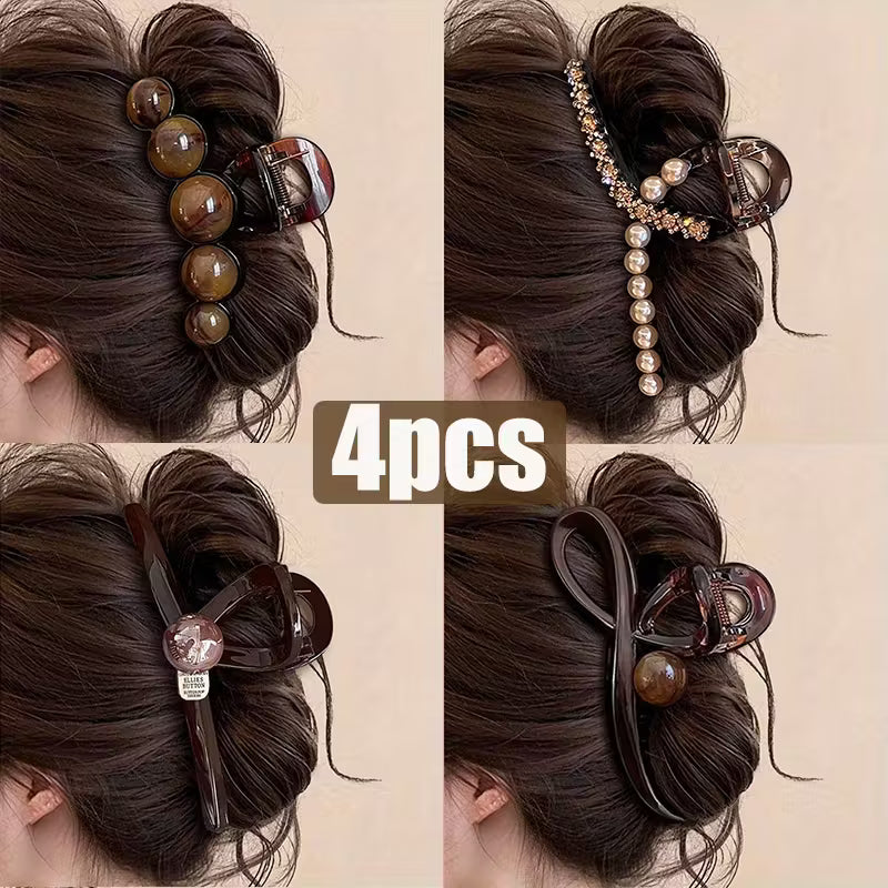 4pcs Advanced Coffee Shark Clips.