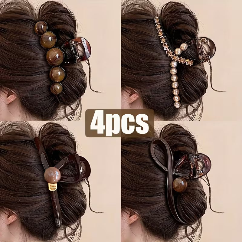 4pcs Advanced Coffee Shark Clips.