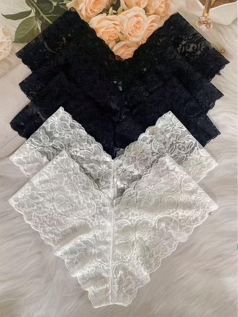 5-Pack Women’s Lace Hipster Panties.