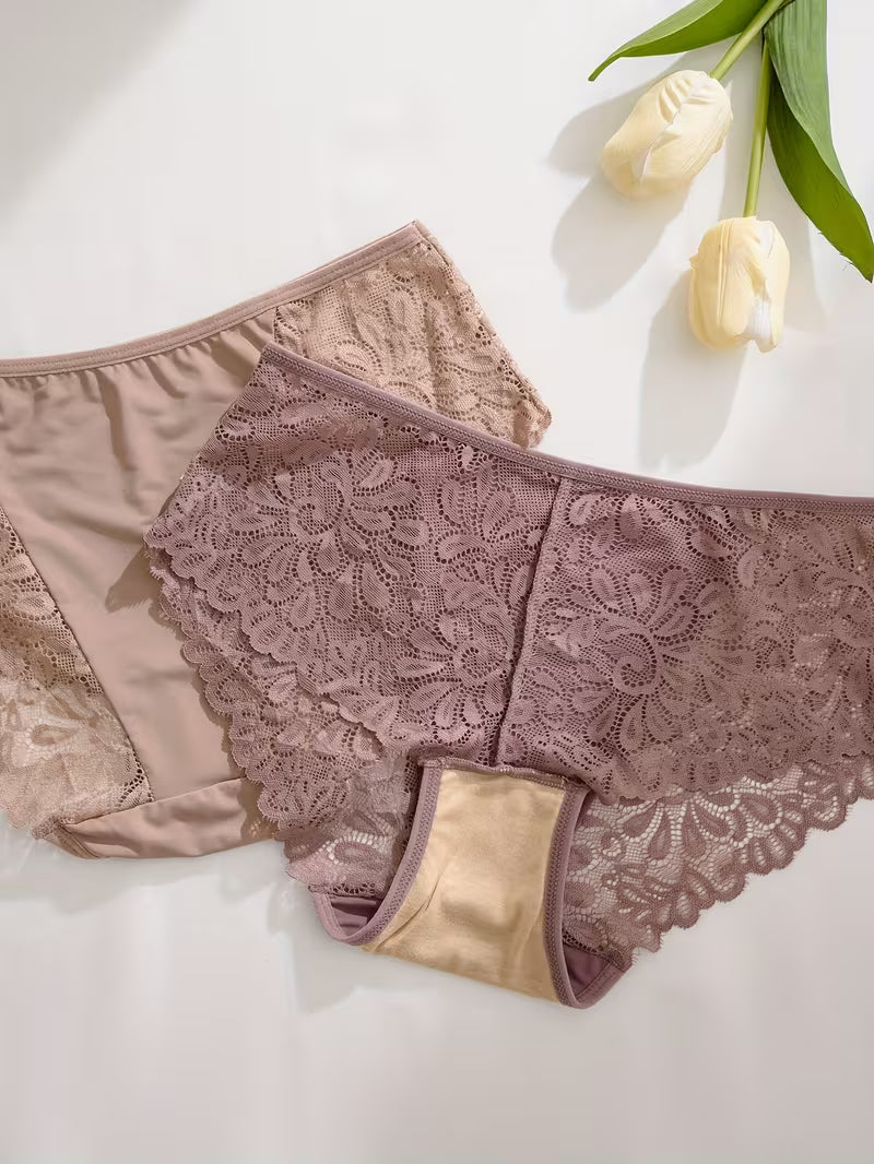 5-Pack Women’s Low-Waist Hollow-Out Briefs.
