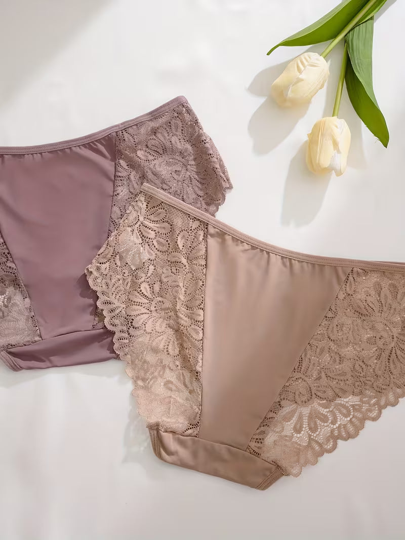5-Pack Women’s Low-Waist Hollow-Out Briefs.