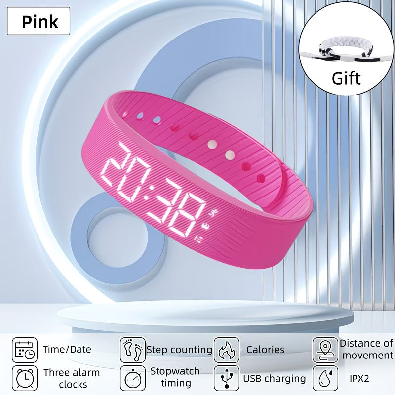 5C Sport Digital Pedometer Watch.