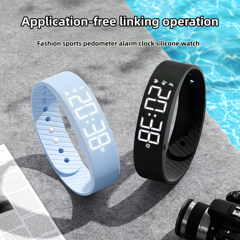 5C Sport Digital Pedometer Watch.