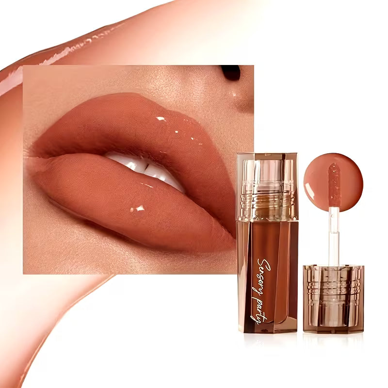 6-Piece Moisturizing Lip Glaze Set.