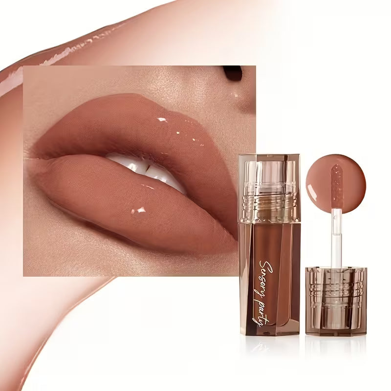 6-Piece Moisturizing Lip Glaze Set.