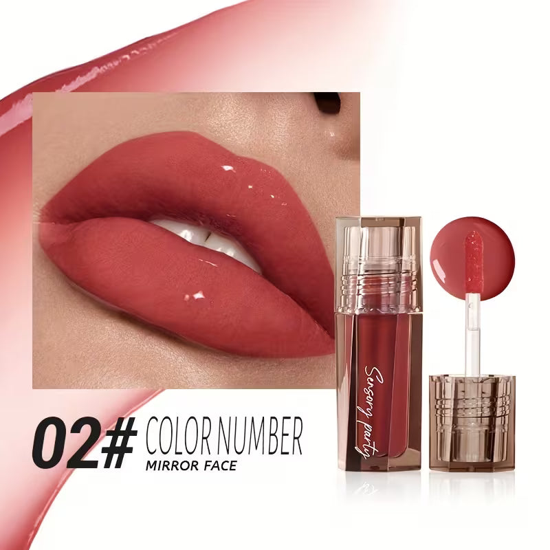 6-Piece Moisturizing Lip Glaze Set.