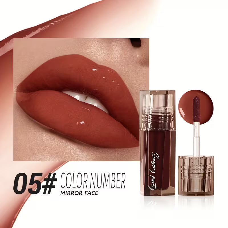 6-Piece Moisturizing Lip Glaze Set.