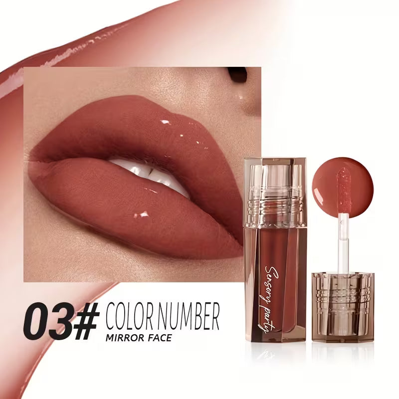 6-Piece Moisturizing Lip Glaze Set.