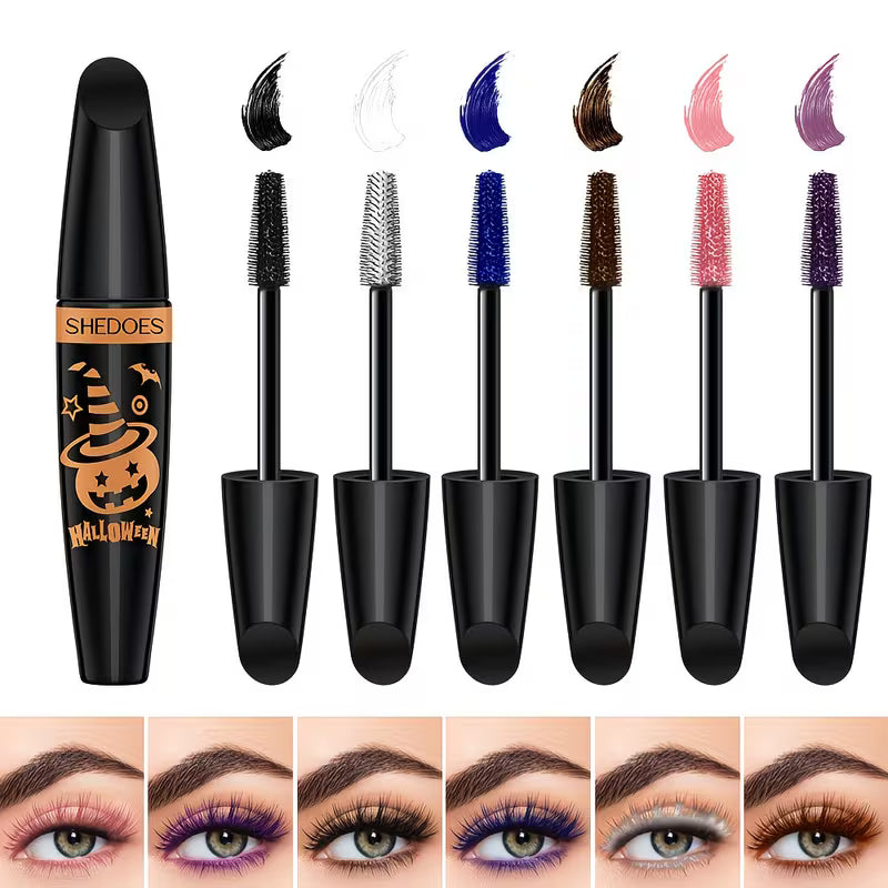 6-Shade Vibrance Colored Mascara Set.