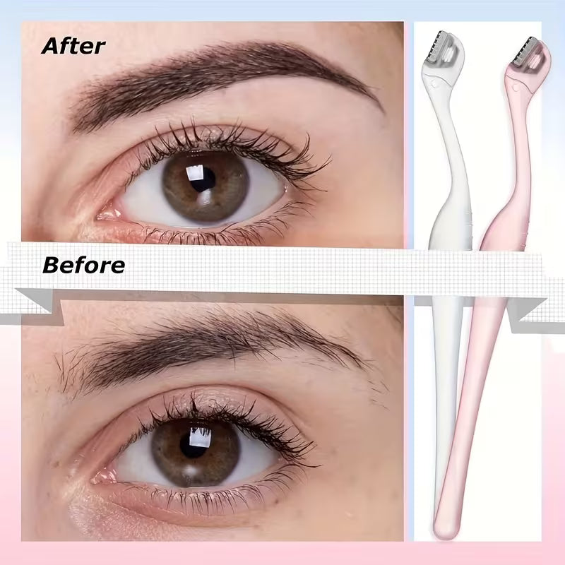 6pc Stainless Steel Facial Razors – Gentle 0.1mm.