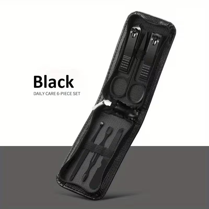 6pcs Stainless Steel Manicure Set.