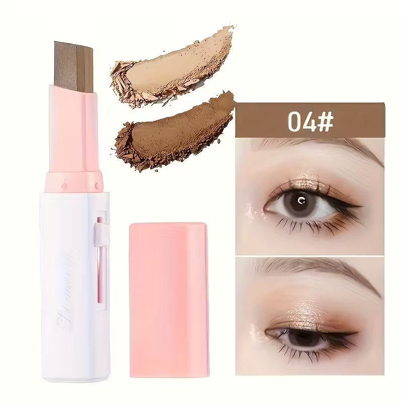 6pcs Two-Color Eye Shadow Stick Set.