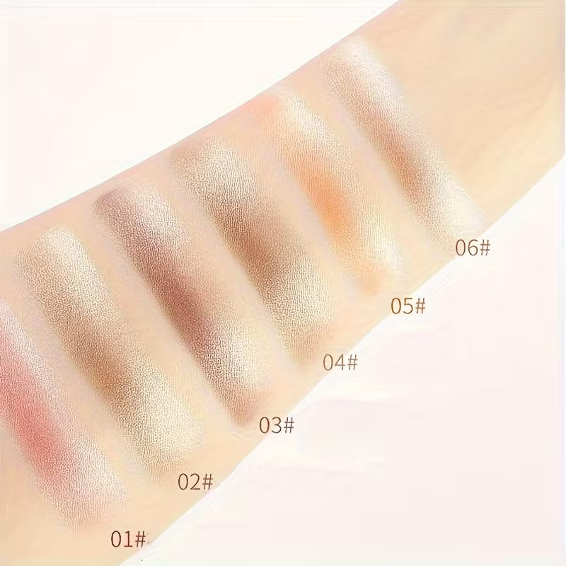 6pcs Two-Color Eye Shadow Stick Set.