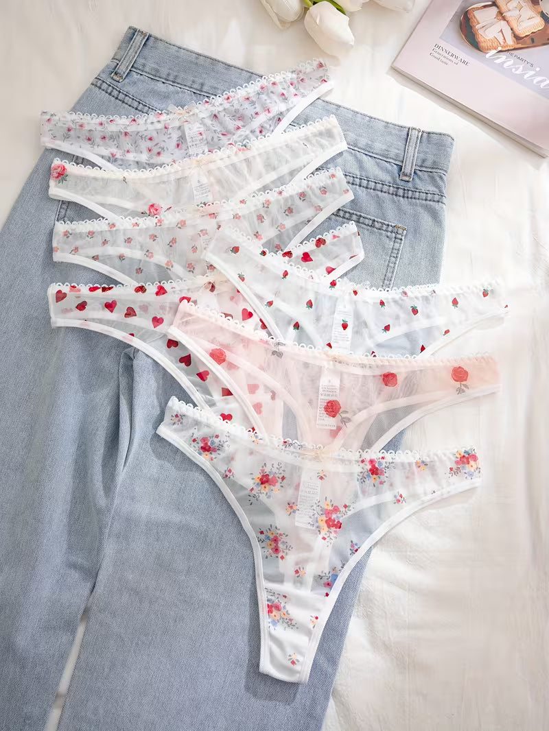7-Pack Women’s Floral Print Briefs.