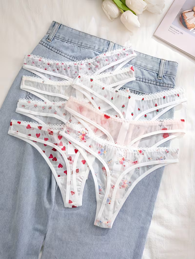 7-Pack Women’s Floral Print Briefs.