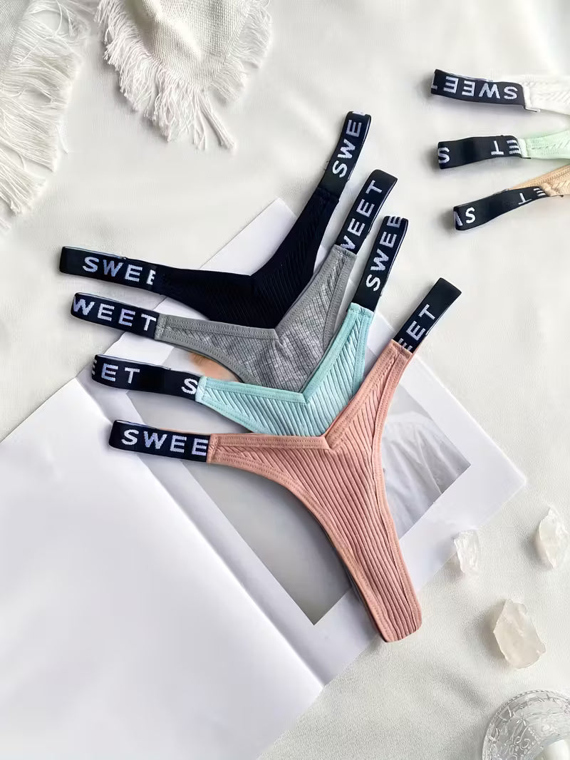 7pcs Combination Underwear Women's Thong.
