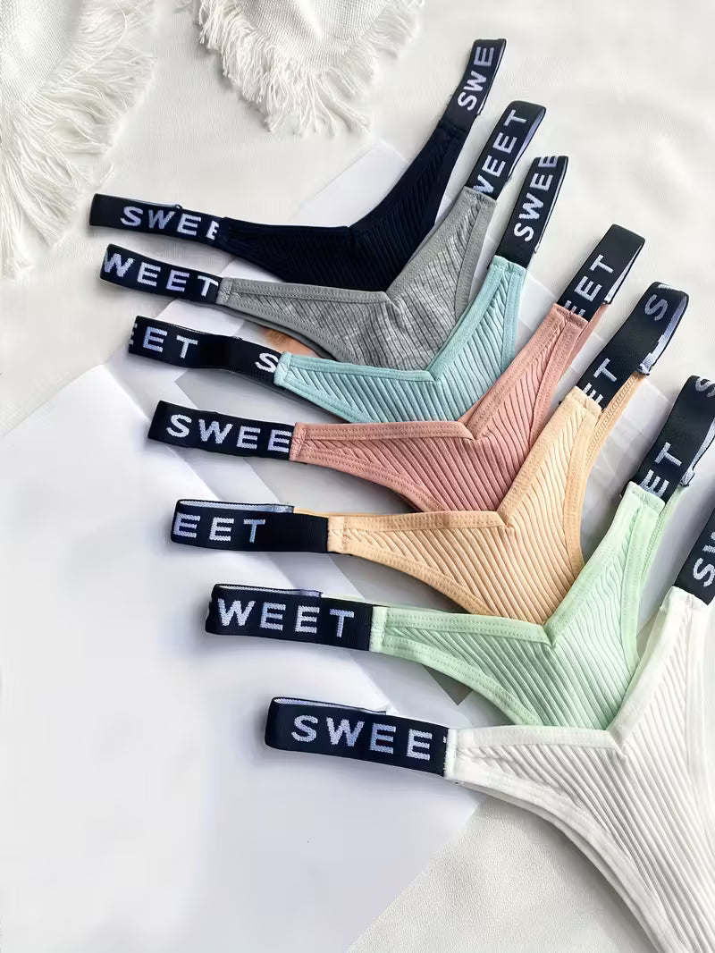 7pcs Combination Underwear Women's Thong.