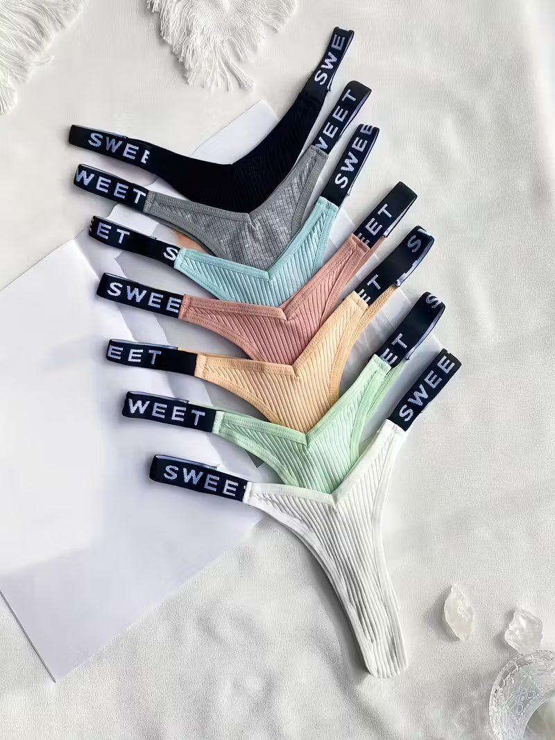 7pcs Combination Underwear Women's Thong.