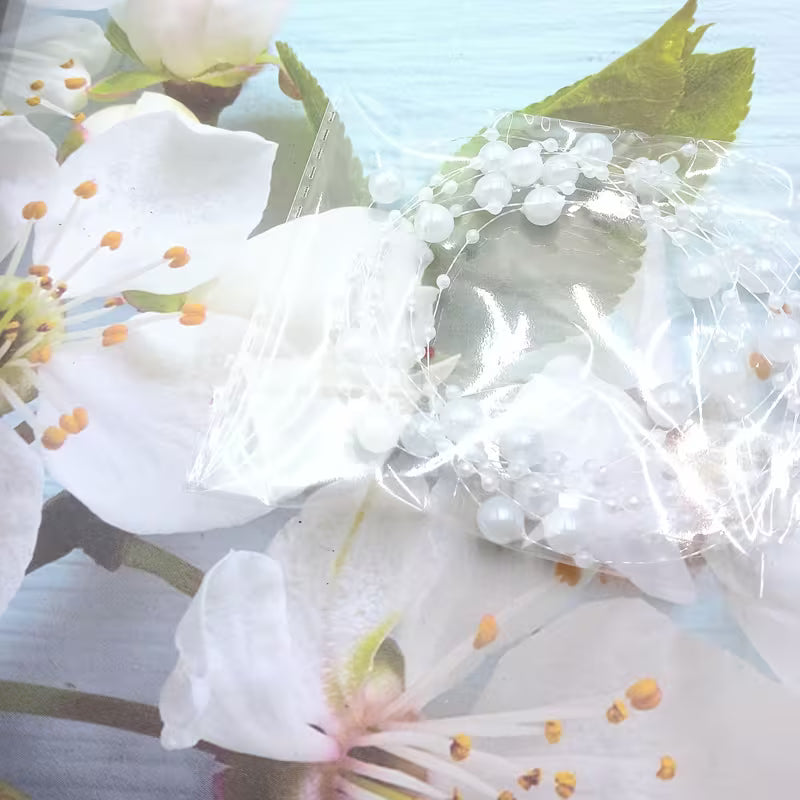 8mm Elegant Acrylic Garland for Weddings & Parties.