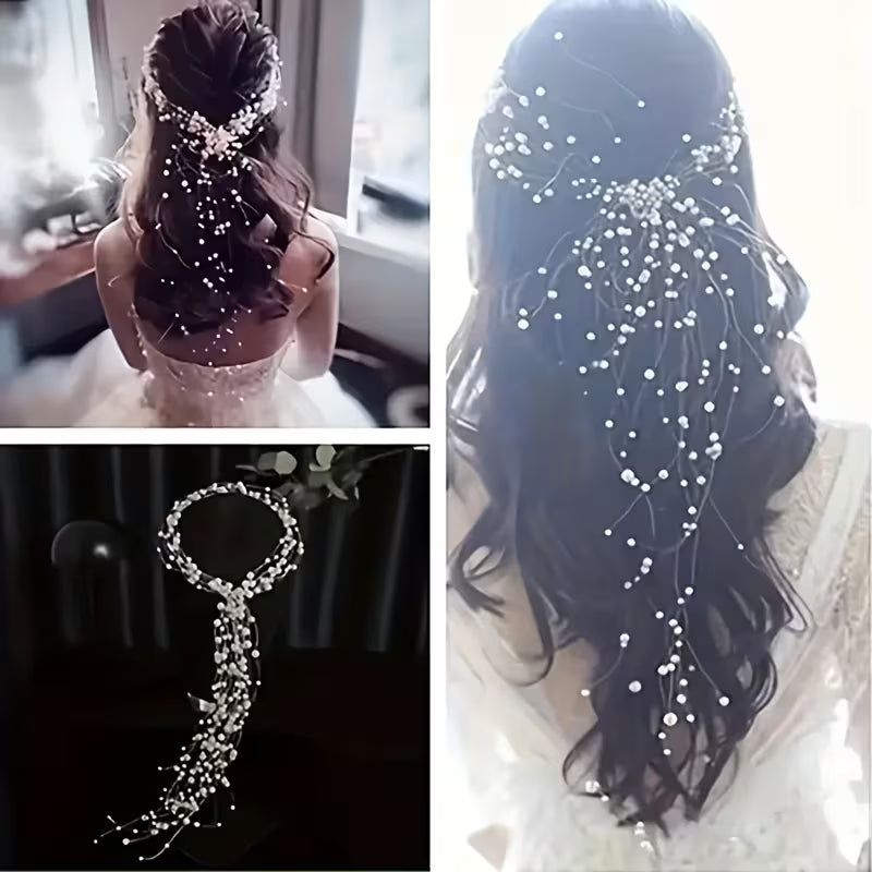8mm Elegant Acrylic Garland for Weddings & Parties.