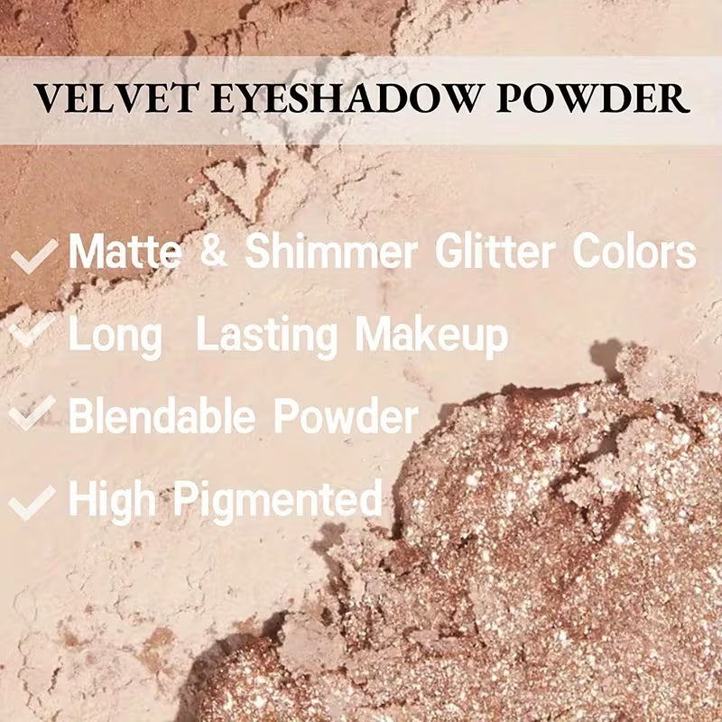 9-Color Pink & Knit Violet Eyeshadow Palette.