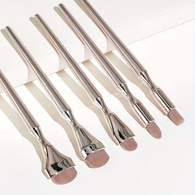 9pcs Drunk Golden Makeup Brush Set.