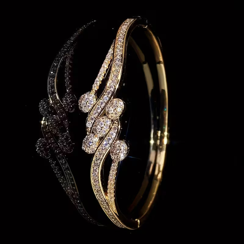 A Bracelet With Zirconia.