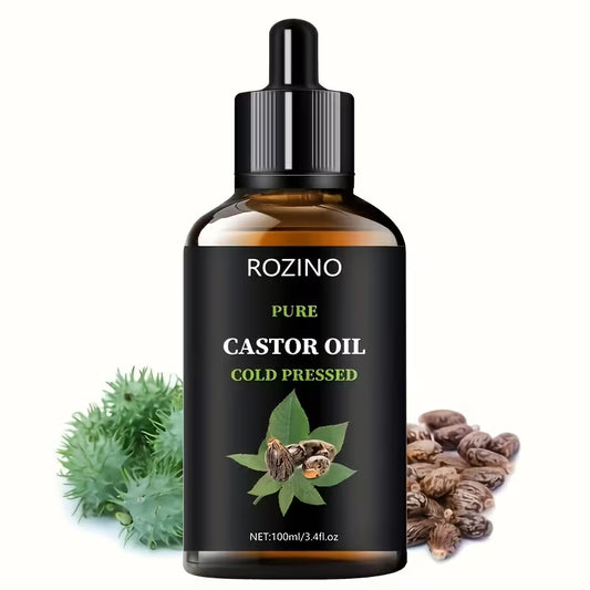 All-in-One Growth Pure Cold-Pressed Castor Oil.