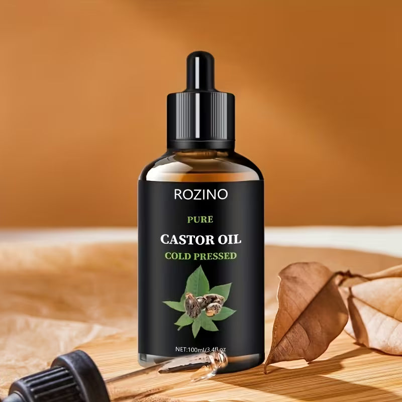 All-in-One Growth Pure Cold-Pressed Castor Oil.