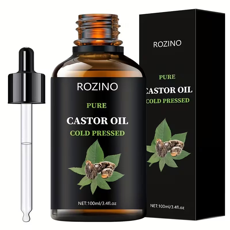 All-in-One Growth Pure Cold-Pressed Castor Oil.