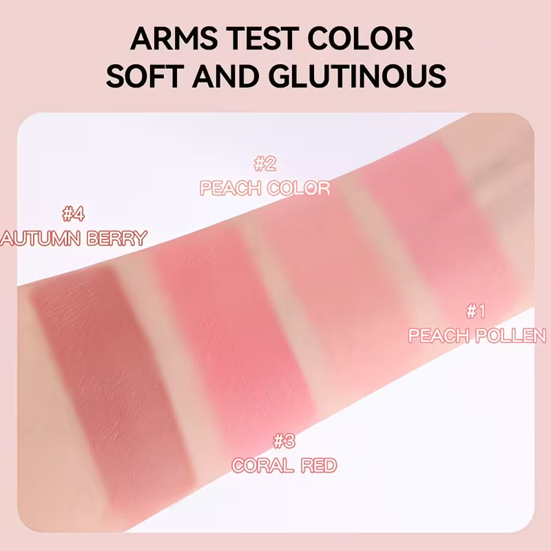 All-in-One Portable Powder with Built-in Mirror & Puff.