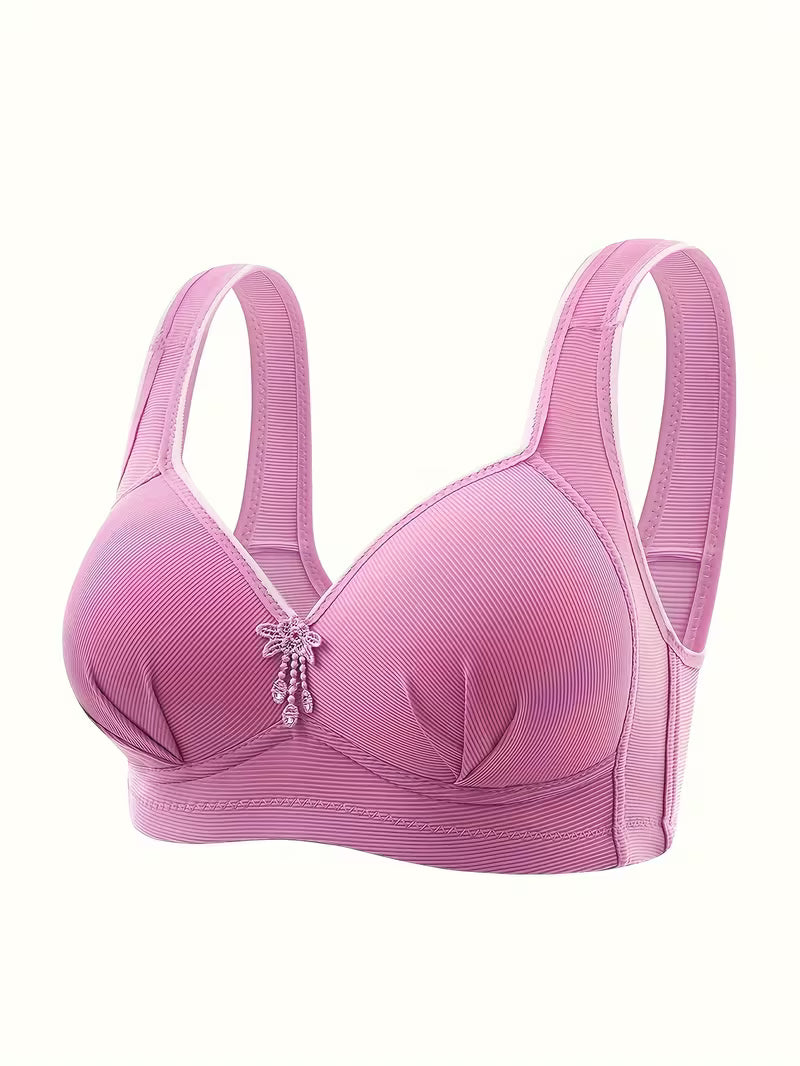 Anti-Sagging Wireless Push-Up Bra.