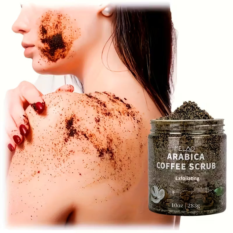 Arabica Coffee Full-Body Scrub – 4-in-1 Exfoliating Cream.