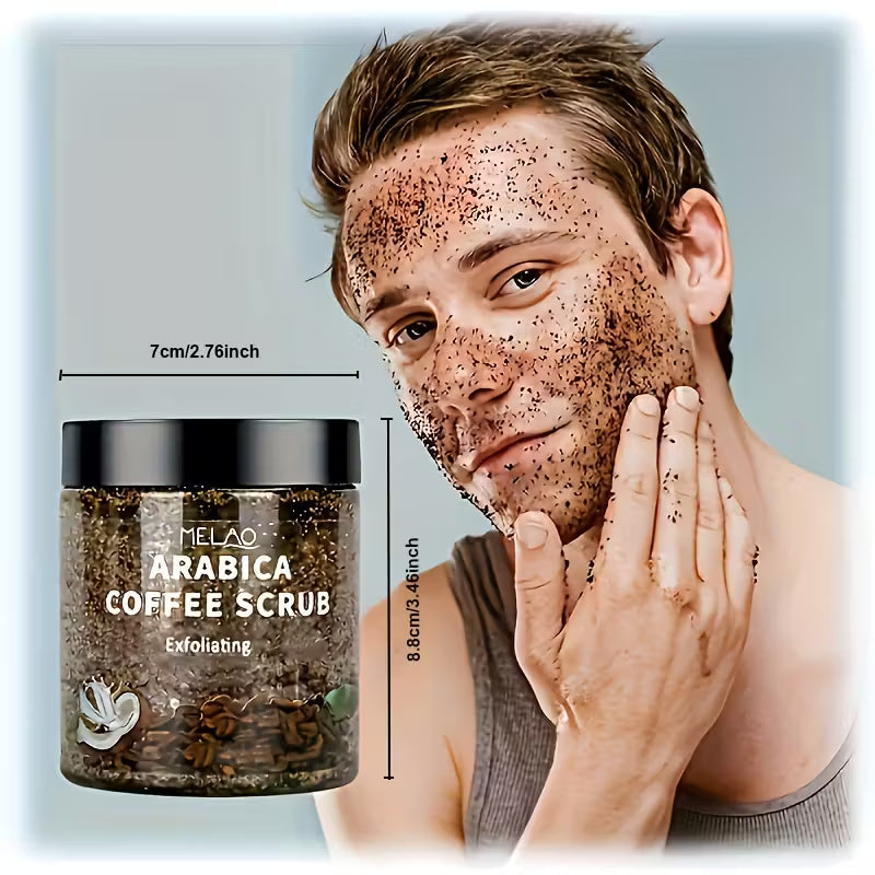 Arabica Coffee Full-Body Scrub – 4-in-1 Exfoliating Cream.