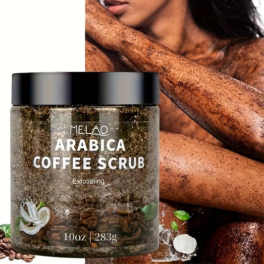 Arabica Coffee Full-Body Scrub – 4-in-1 Exfoliating Cream.