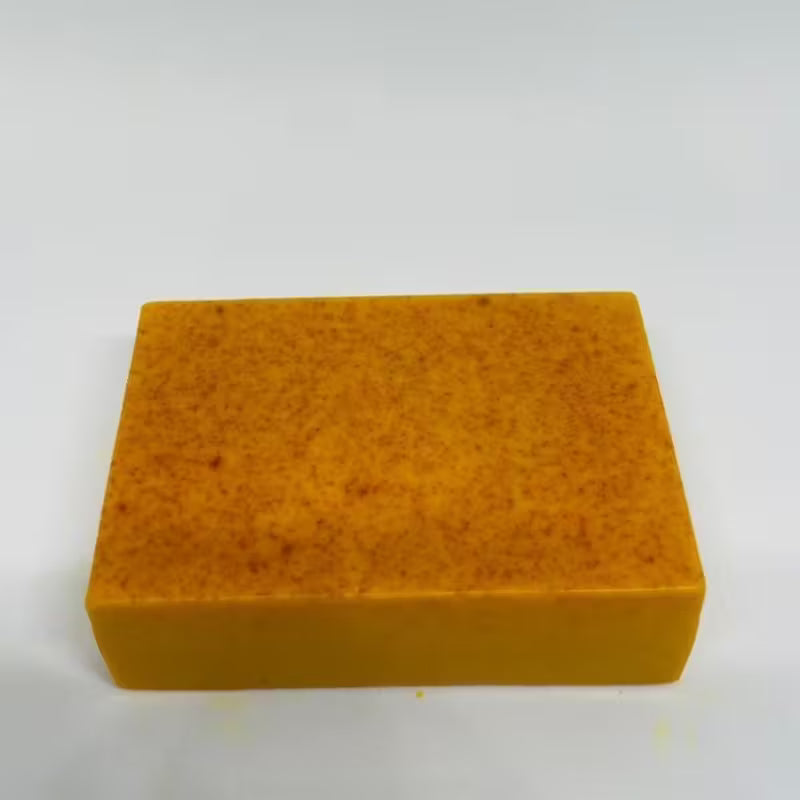 Artisan Turmeric & Ginger Cold Process Brightening Face & Body Bar.