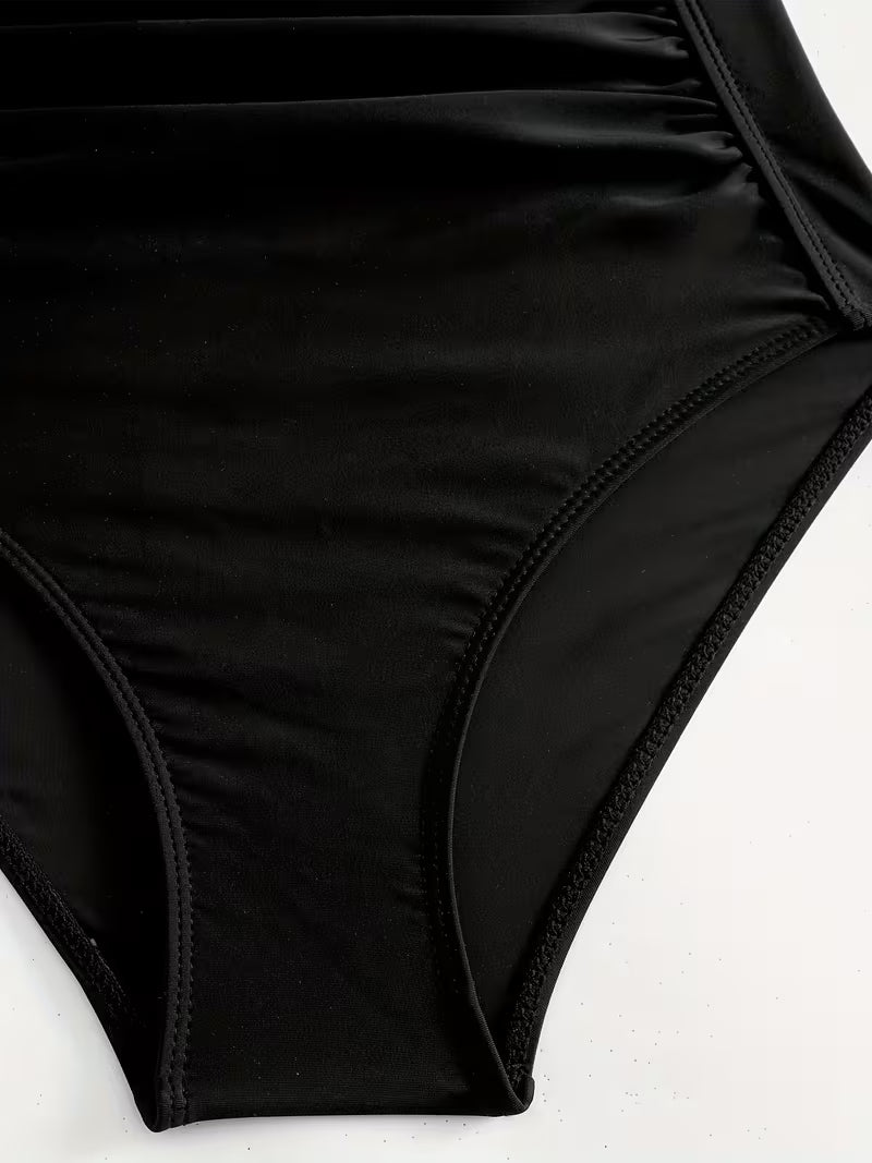 Backless One Piece Swimsuit