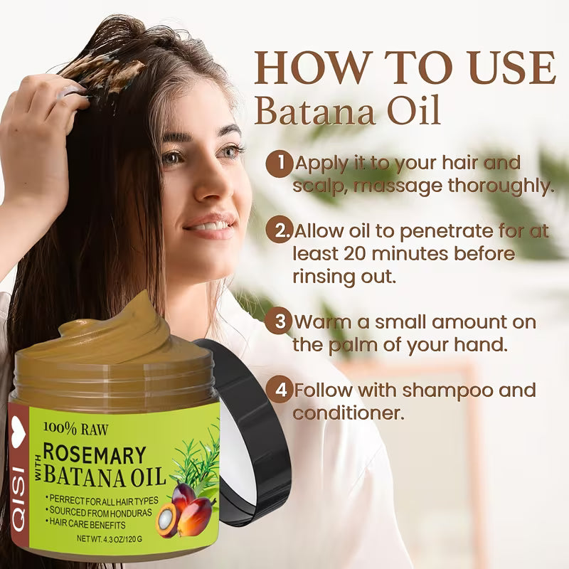 Batana & Rosemary 2-In-1 Hair Oil.