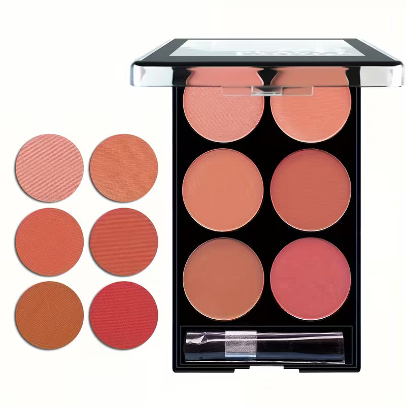 Blush Palette Six Shade.