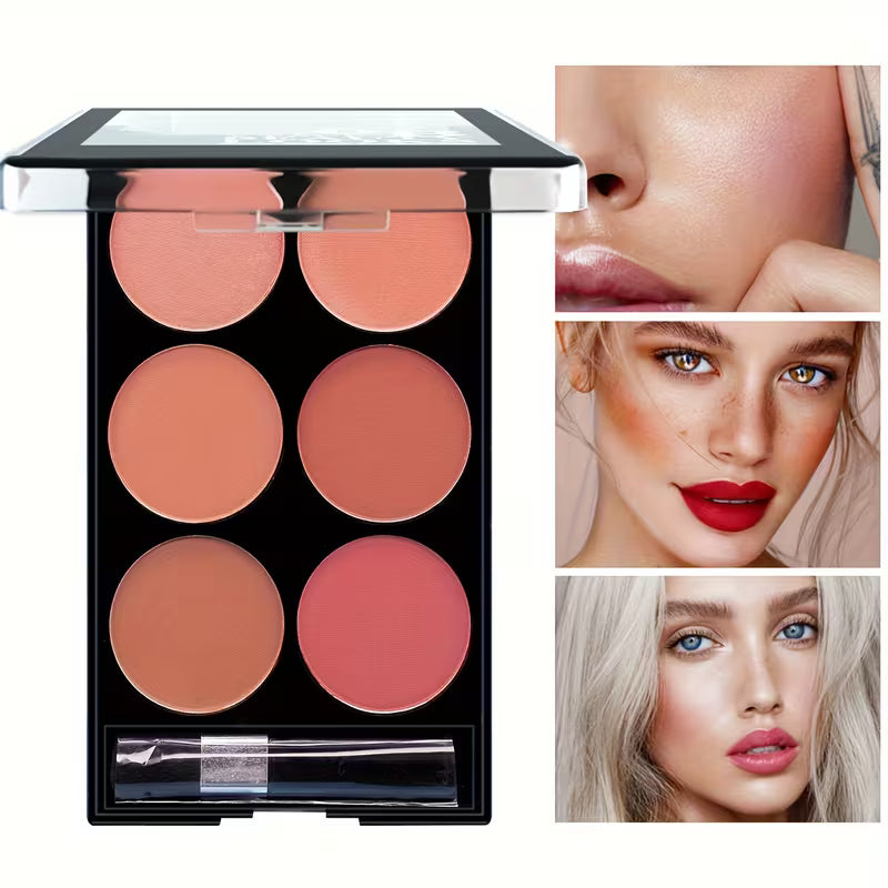 Blush Palette Six Shade.