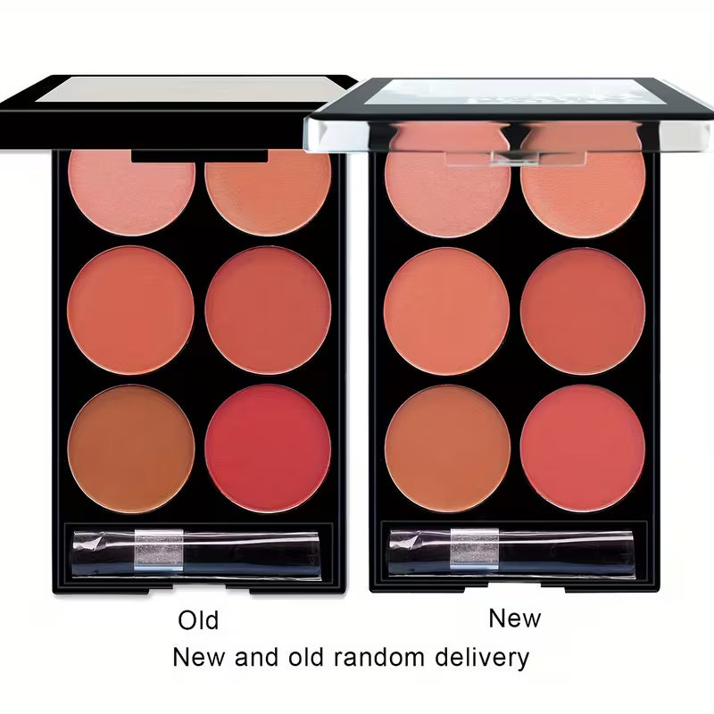 Blush Palette Six Shade.