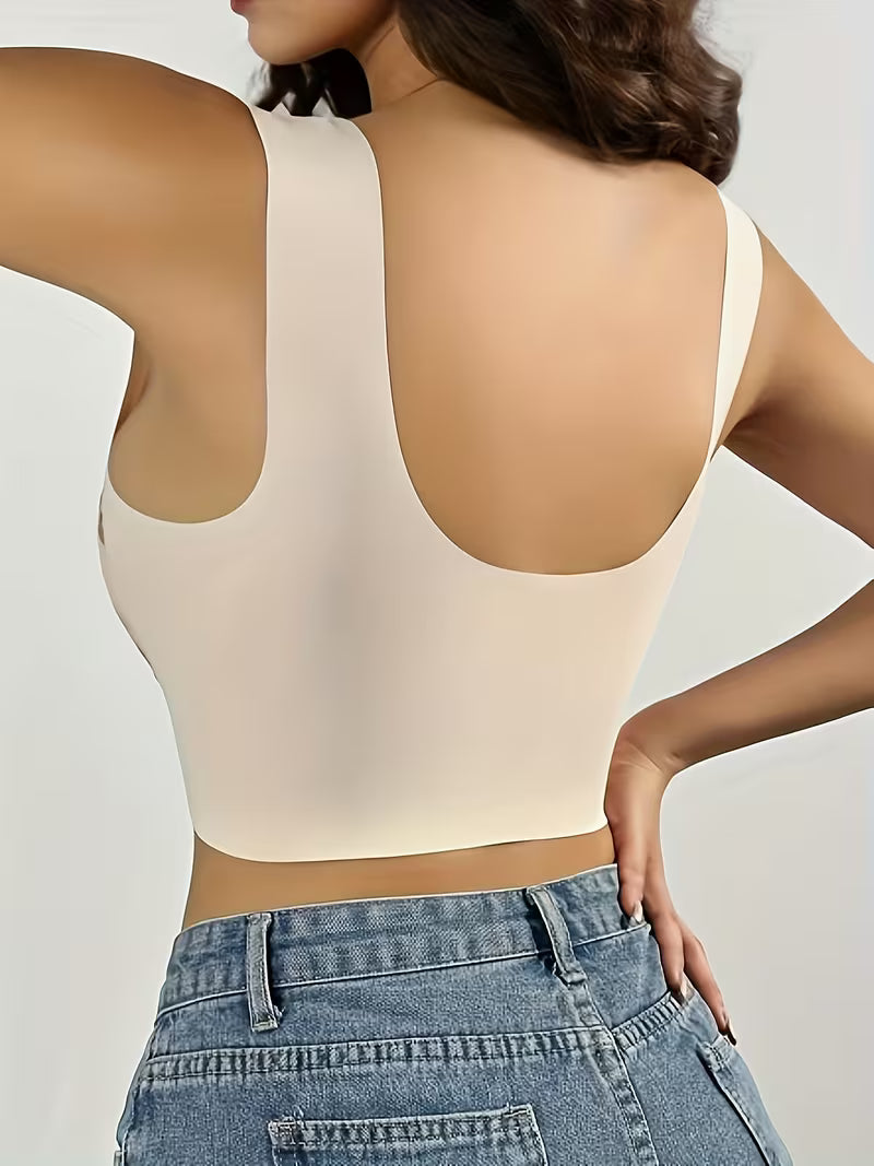 Breathable High-Elasticity Elegant Bralette Floral Wireless Bras.