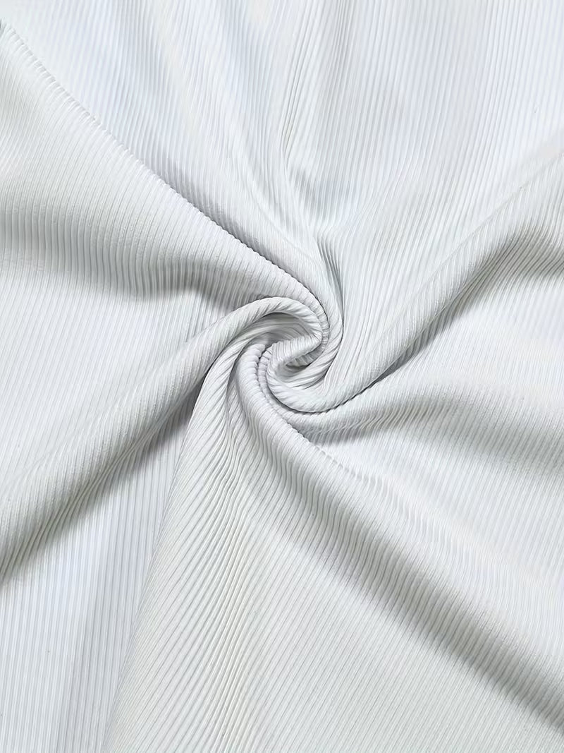 Button-Front Crew Neck Tank Tops