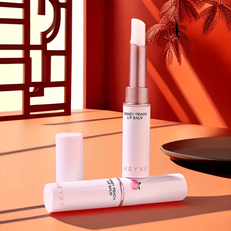 Buy 1 Get 1 Free - Honey Peach Lip Balm Duo.